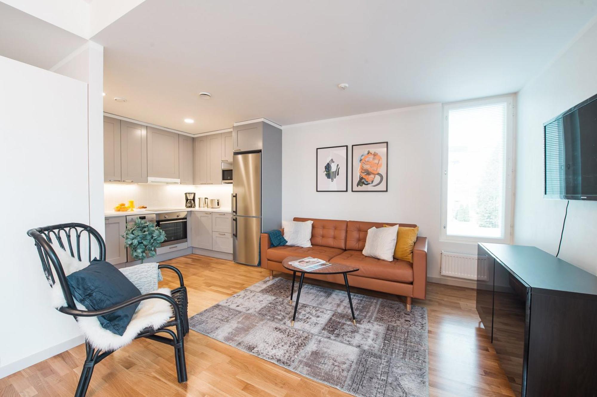 Forenom Serviced Apartments Helsinki Toeoeloe Екстериор снимка